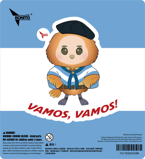 Mascot Car Stickers - Argentina