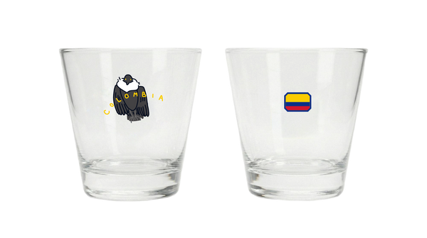 World Cup Glass Cup - Colombia